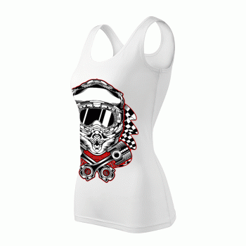 TANK TOP DAMSKI SKULL CROSS